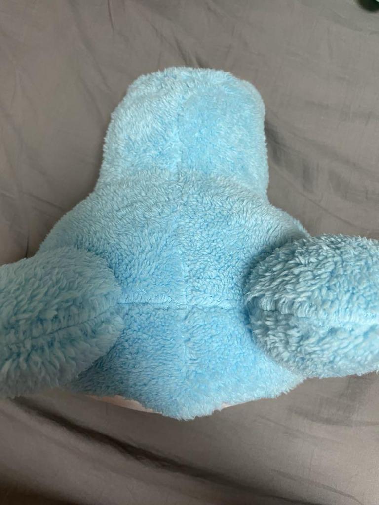 [USED] Limited TWICE gigo exclusive Nayeon light blue heart-shaped plush mascot