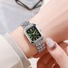 Brand Stainless Steel Strap Watch Women Luxury Gift Quartz Wristwatch Student Fashion Simple Square Quartz Watches