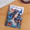 Portable 2025 ADHD Daily Planner Book Hardcover Work Study Planner Agenda Notebook Student