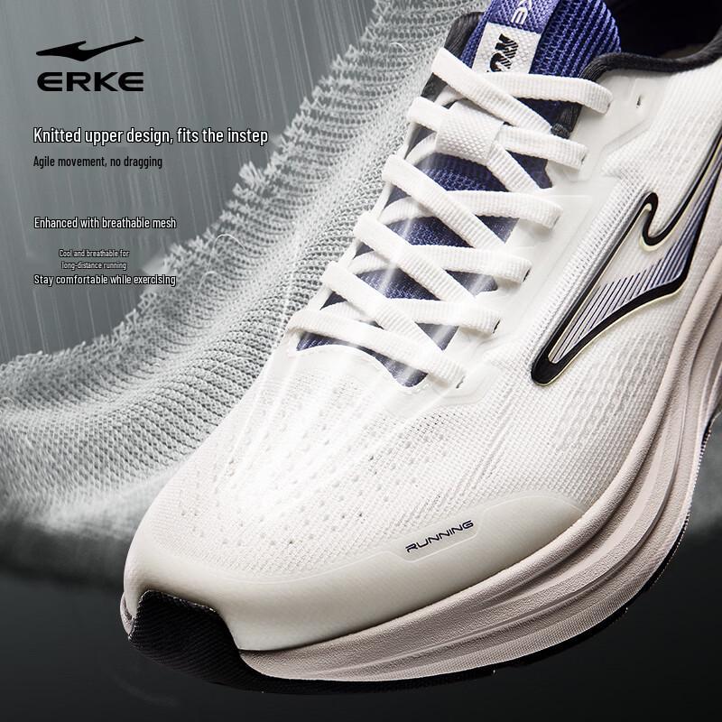 ERKE Cushioned Breathable Running Shoes