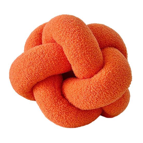 Подушка ручной плетеный узел круглый шарообразный плюшевый эластичный спальный диван-компаньон