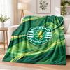 Sporting CP FC Printed Flannel Blanket Warm Comfort Bed Throw For Indoor Home Decoration