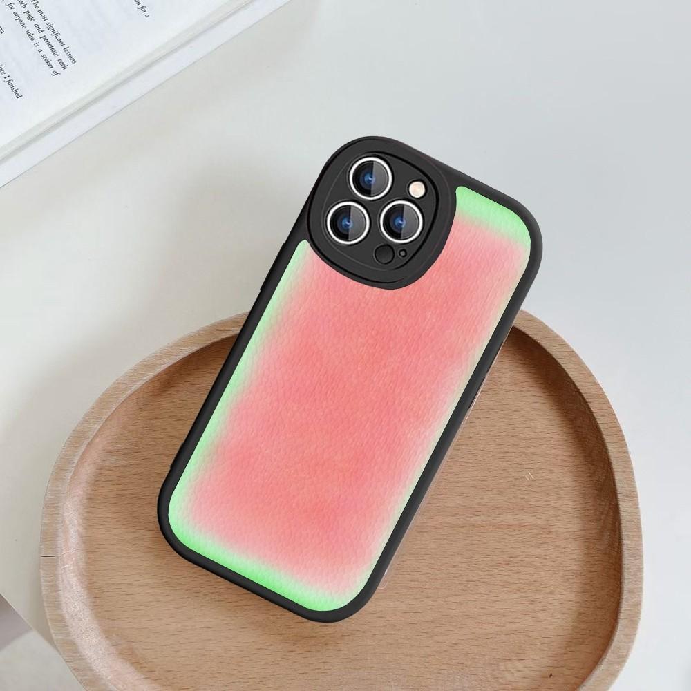 Чехол для телефона с рисунком арбуза, жесткая кожа, для iPhone 14 13 12 Mini 11 14 Pro Max Xs X Xr 7 8 Plus, Fundas