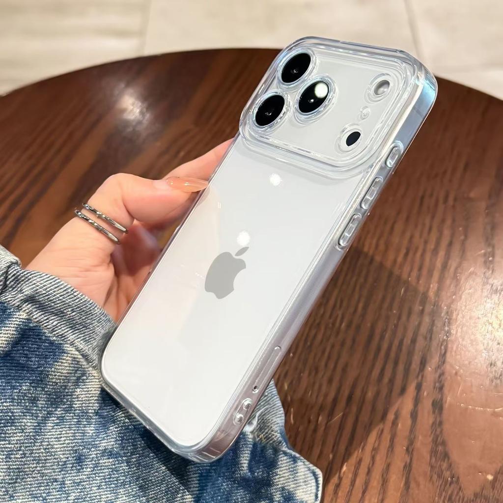 Прозрачный космический чехол для IPhone 17 Pro Max, Мягкий чехол Apple 16e/17 Pro, 17 Air Минималистичный дизайн