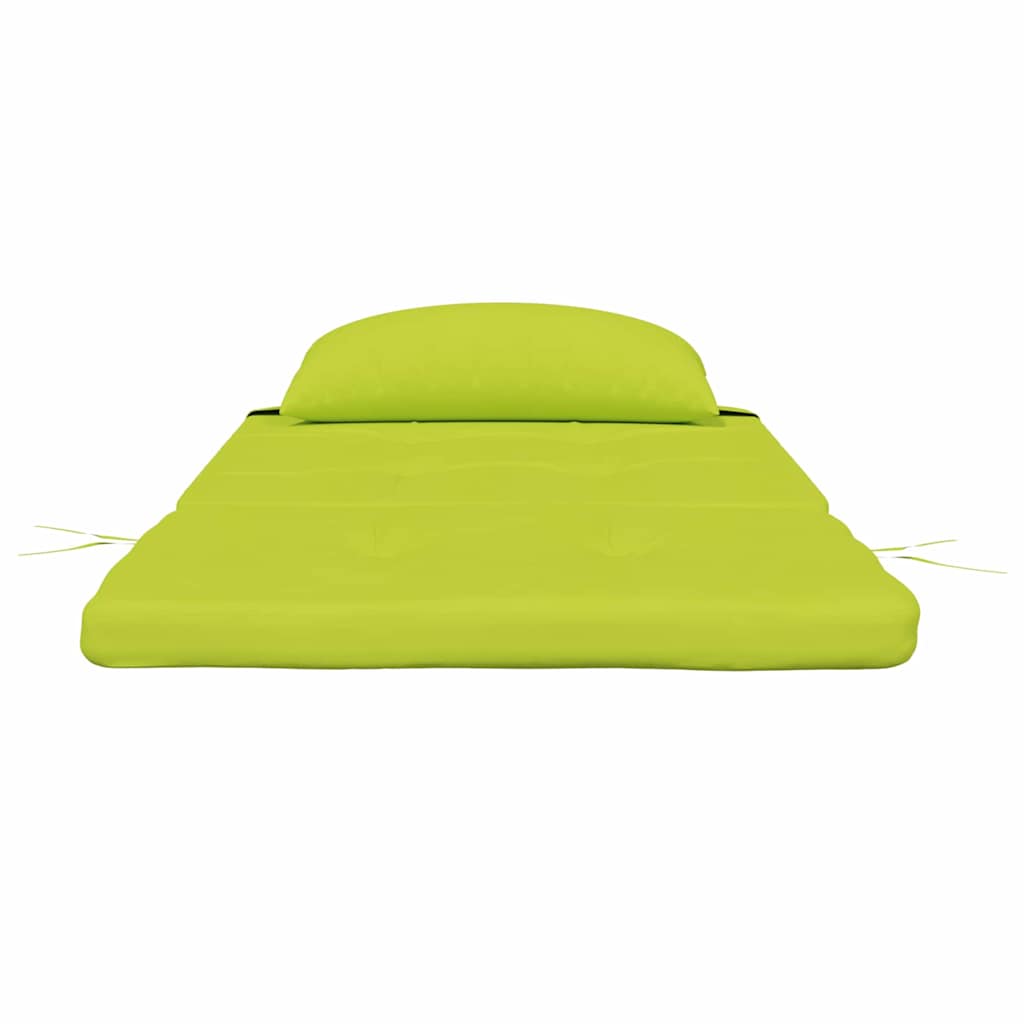 Solid Color Chair Cushions 2 pcs Light Green 58 x 77 x 4.5 cm Oxford Fabric