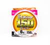 Seaguar Флюорокарбоновая леска 150, длина 150 м, размер 6, 24 фунта (0850)