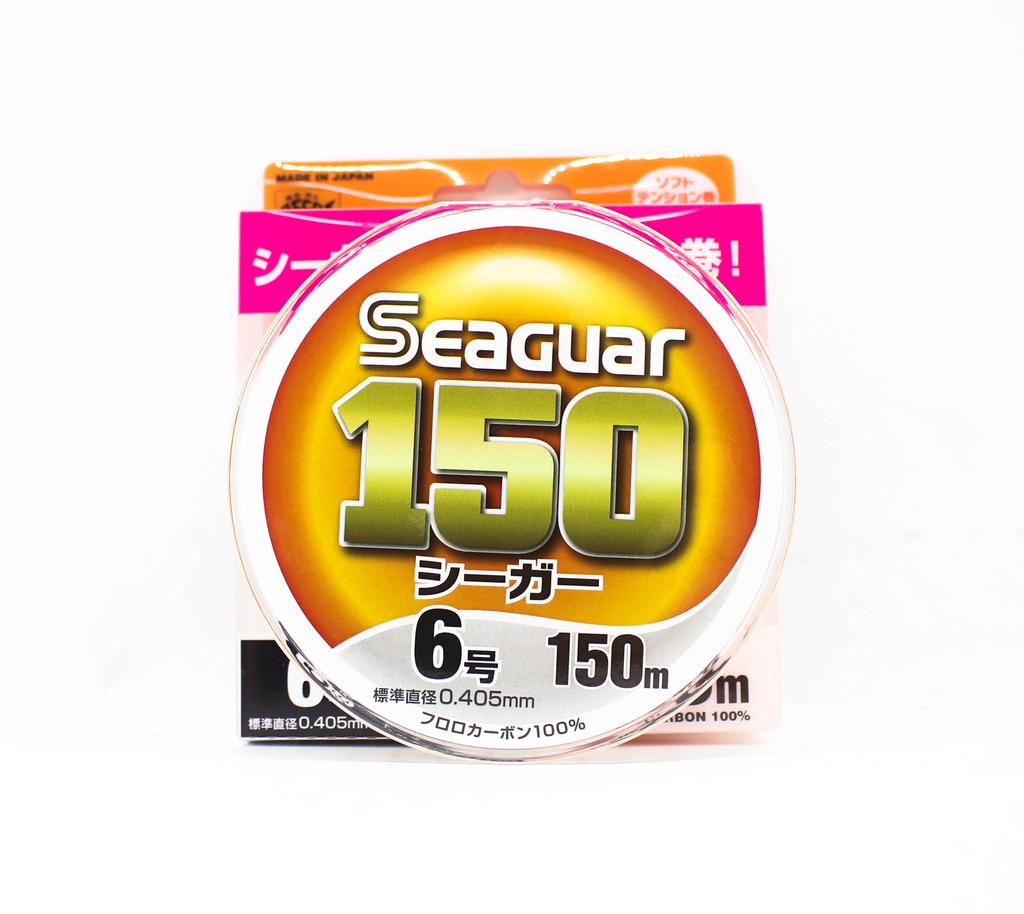 Seaguar Флюорокарбоновая леска 150, длина 150 м, размер 6, 24 фунта (0850)