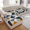 Modern Printed Sofa Cushion Cover Livingroom Funiture Protector Spandex Elastic Removable Lshape Corner Armchair Couch Slipcover