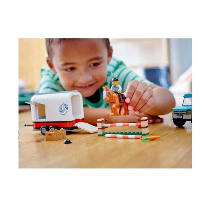 LEGO City Прицеп для лошадей 60327 Разноцветный