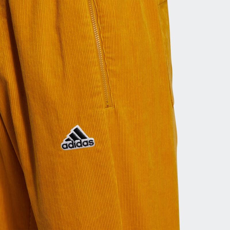 adidas Однотонные трикотажные спортивные брюки с вышитым логотипом, унисекс-брюки HG1827