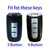 3 4 кнопки ТПУ смарт-чехол для автомобильных ключей брелок для Ssangyong Korando Rexton Actyon Kyron Rodius Tivolan Korando C Rexton W держатель брелок в виде ракушки