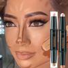 Contouring Stick With Double-headed  Dual-purpose Concealer Highlighter For Three-dimensional Nose Bridge Shadow V Face High Nose Bridge Face Makep