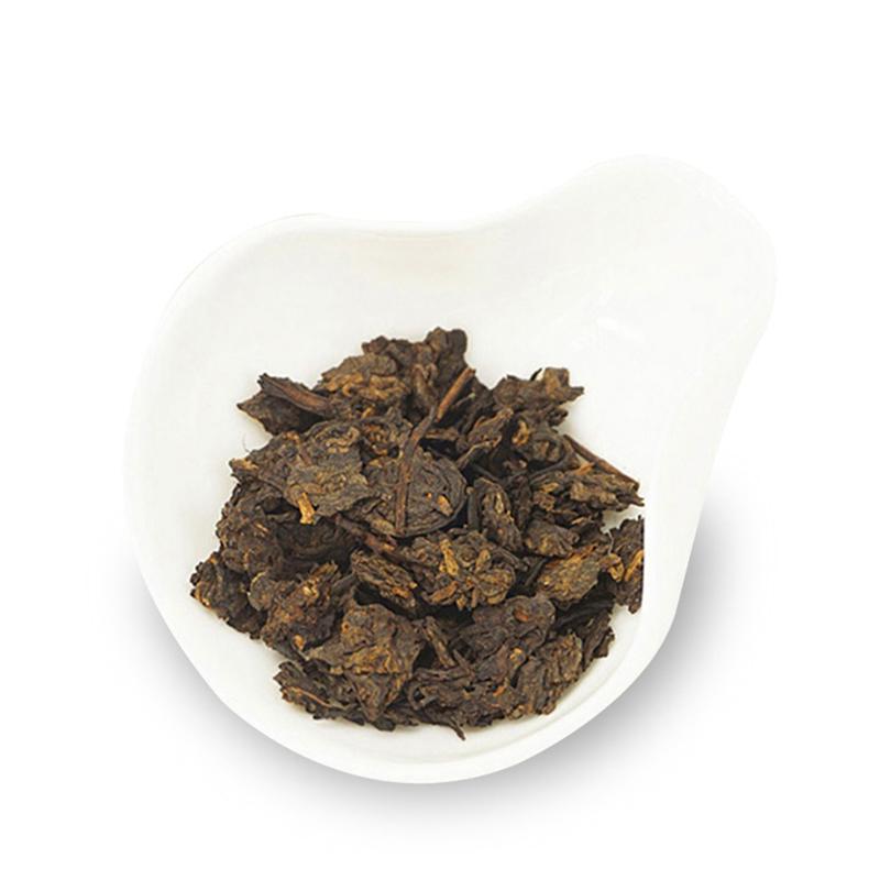 Листовой чай Dayi Ripe Puer 8592 TAETEA Шу Пуэр 357 г