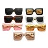 Luxury Oversized Square Sunglasses Vintage Shades Beach Sunshade Sunglasses  for Women & Men