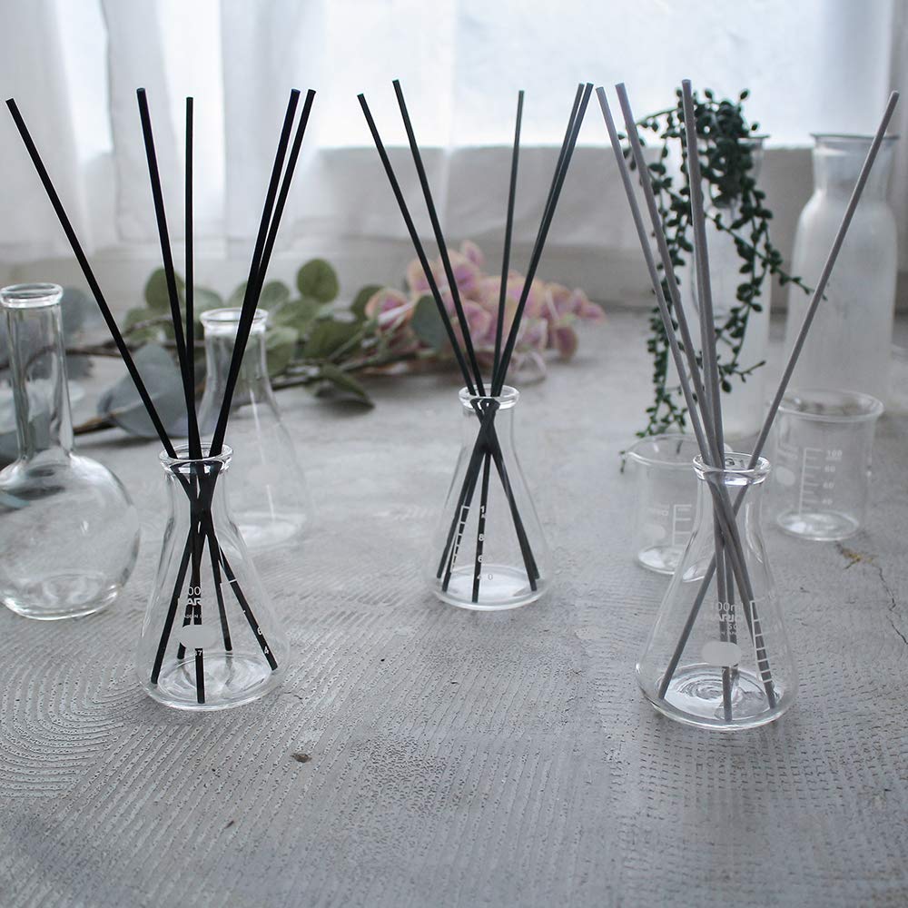 Диффузор Reed, произведенный в Японии, стильный, 200 мл, для интерьера, промышленный, стеклянный флакон HARIO, колба Эрленмейера, подарочная ваза для аромата, простая комната