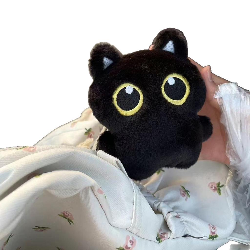 Милый пищащий брелок-кукла