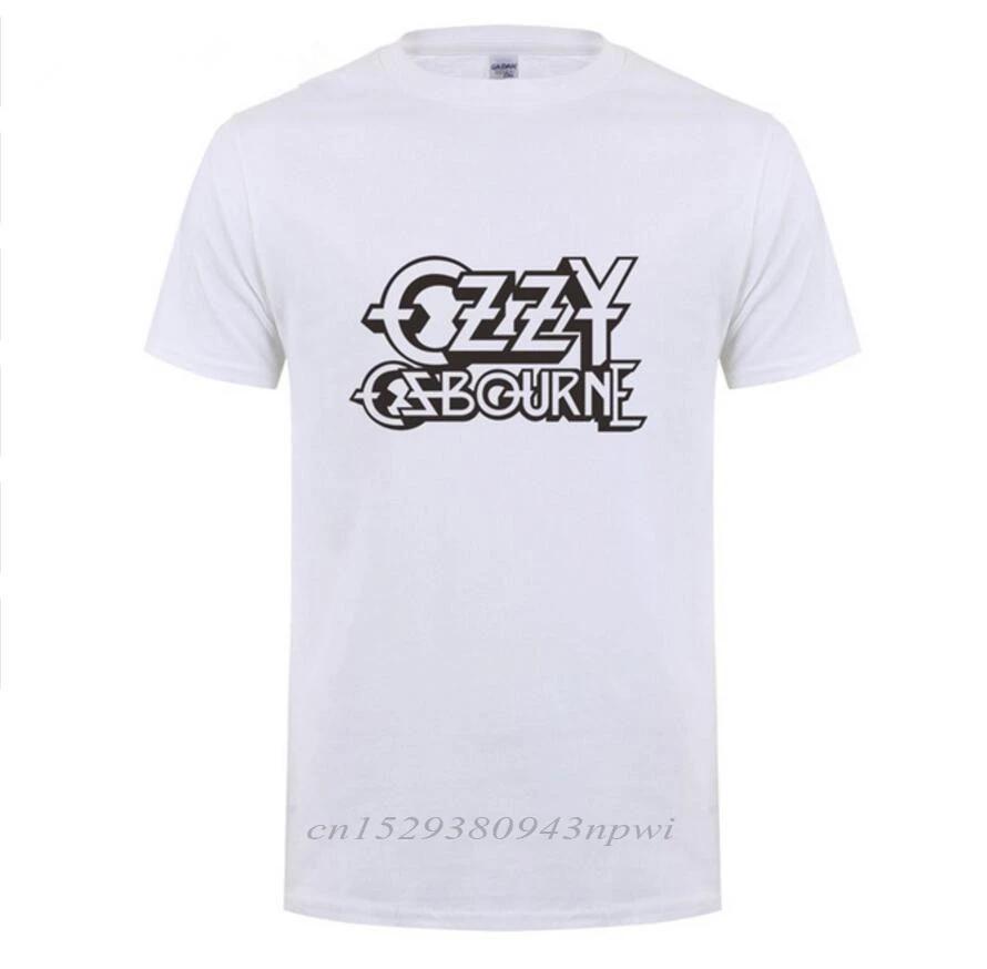 2024 Summer Ozzy Osbourne T Shirts Printed Brand Hip Hop Short Sleeve T-shirt Custom Printed Punk Rock Custom Tshirt