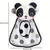1pc Cute Panda Bath Toys Mesh Net Storage Bag Strong Suction Cups Bath Game Bag Bathroom Organizer Water Toys