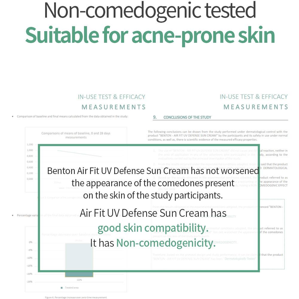 Benton Air Fit UV Defense Sun Cream 50ml (SPF50+)