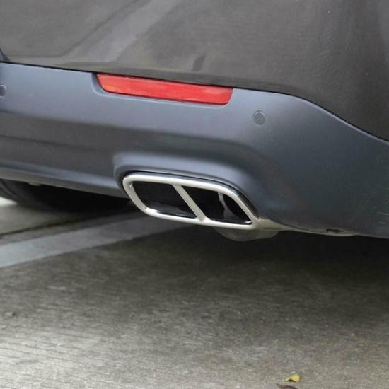 Exhaust Muffler Tail Pipe Trim Cover For Dodge Challenger 2015- Accessories