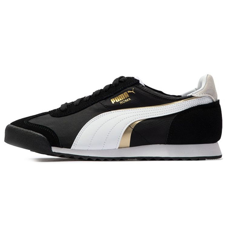 Puma Кроссовки унисекс Roma OG Nylon Double FS - Black Gold White Team-Gold 390634-01