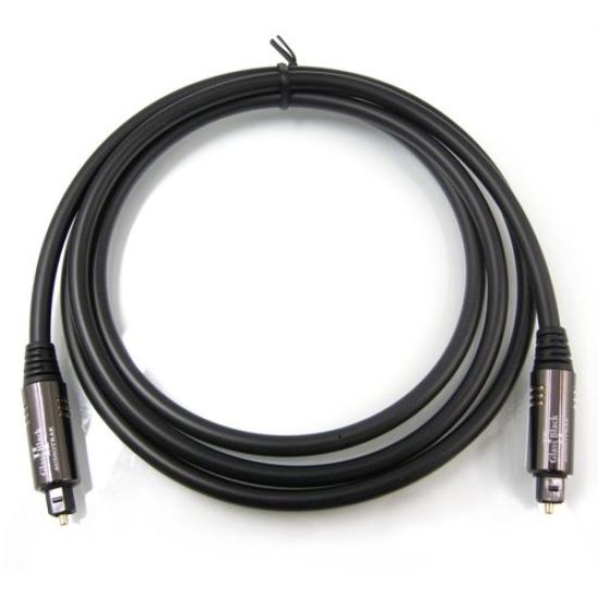 WiseTech AUDIOTRAK Glass Black II plus оптический цифровой кабель 3.0м