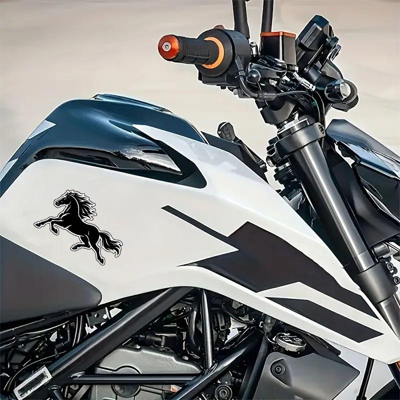 5.5Inch Galloping Horse Silhouette Vinyl Sticker, Scratch-Resistant PVC Decal, for Water Bottles Windows Tumblers Helmets, Horse Lover Decoration,