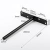 Premium Concealed Wood Shelves Heavy Duty Brackets Floating Shelf