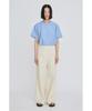 RECODE Layered Waist Panel Detail Hem Pants Rqpas26525Ivx
