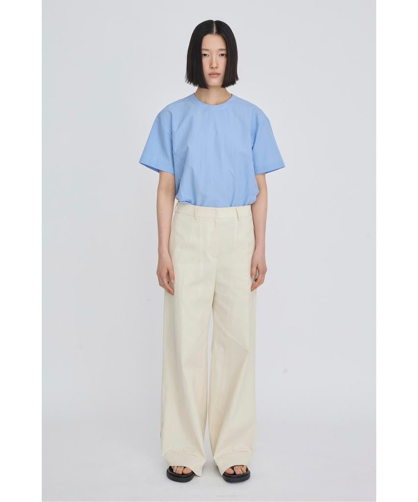RECODE Layered Waist Panel Detail Hem Pants Rqpas26525Ivx