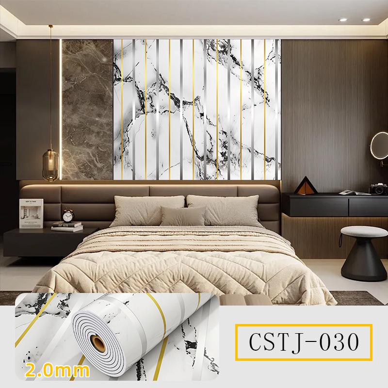 Самоклеящаяся водостойкая мраморная плитка Наклейка на стену для ТВ-фона и декора