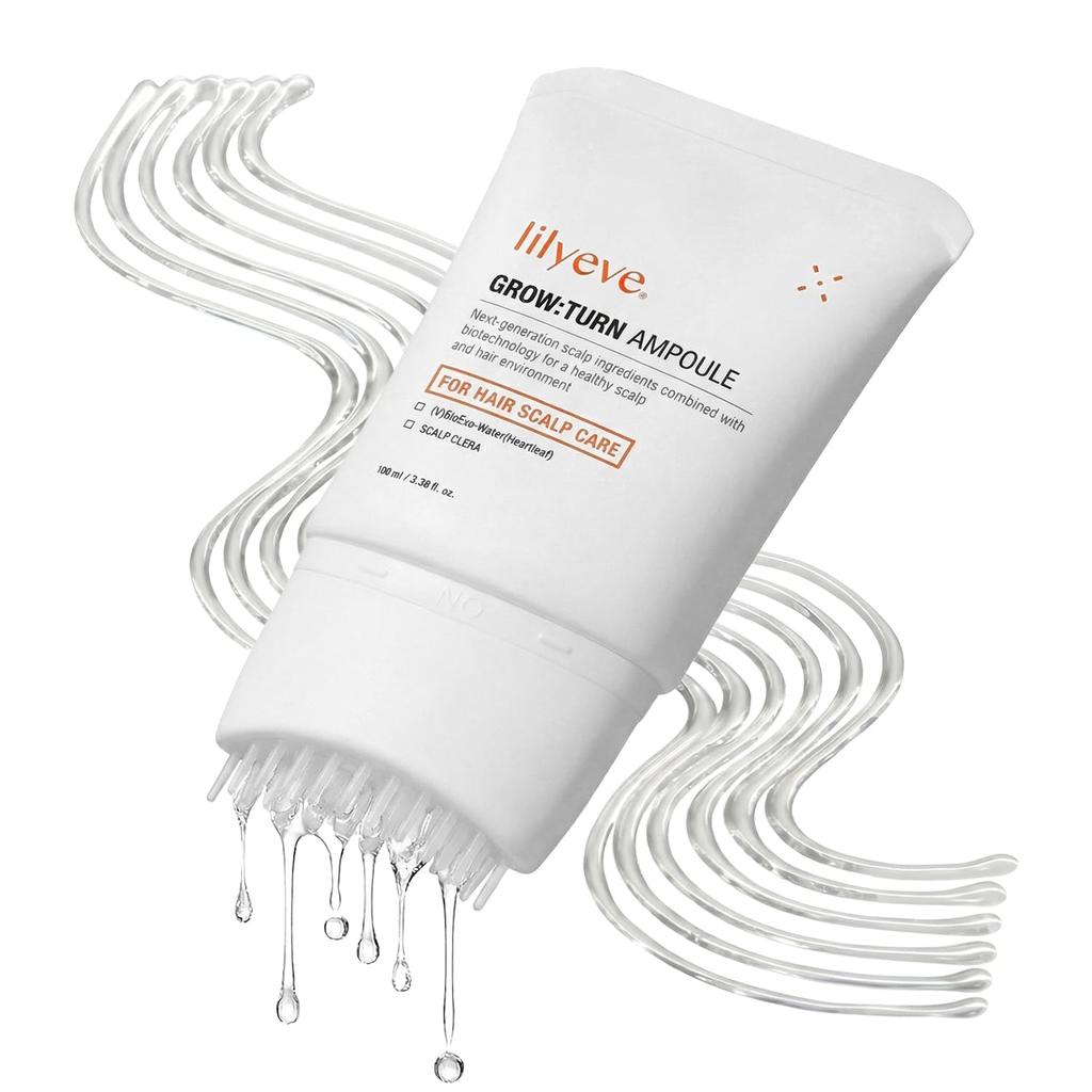 lilyeve Расти:Сыворотка-ампула для волос Turn Exosome Brush Prime 100 мл 2 шт. | Корейская эссенция и сыворотка для волос