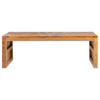 TV Stand 110 x 60 x 38 cm Solid Teak Wood