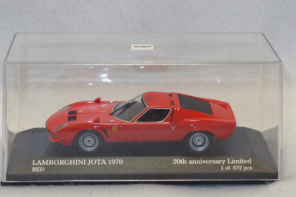 Minichamps Lamborghini Jota 1970 Красный PMA от Kyosho 1/43 (403103683) (4012138105300)