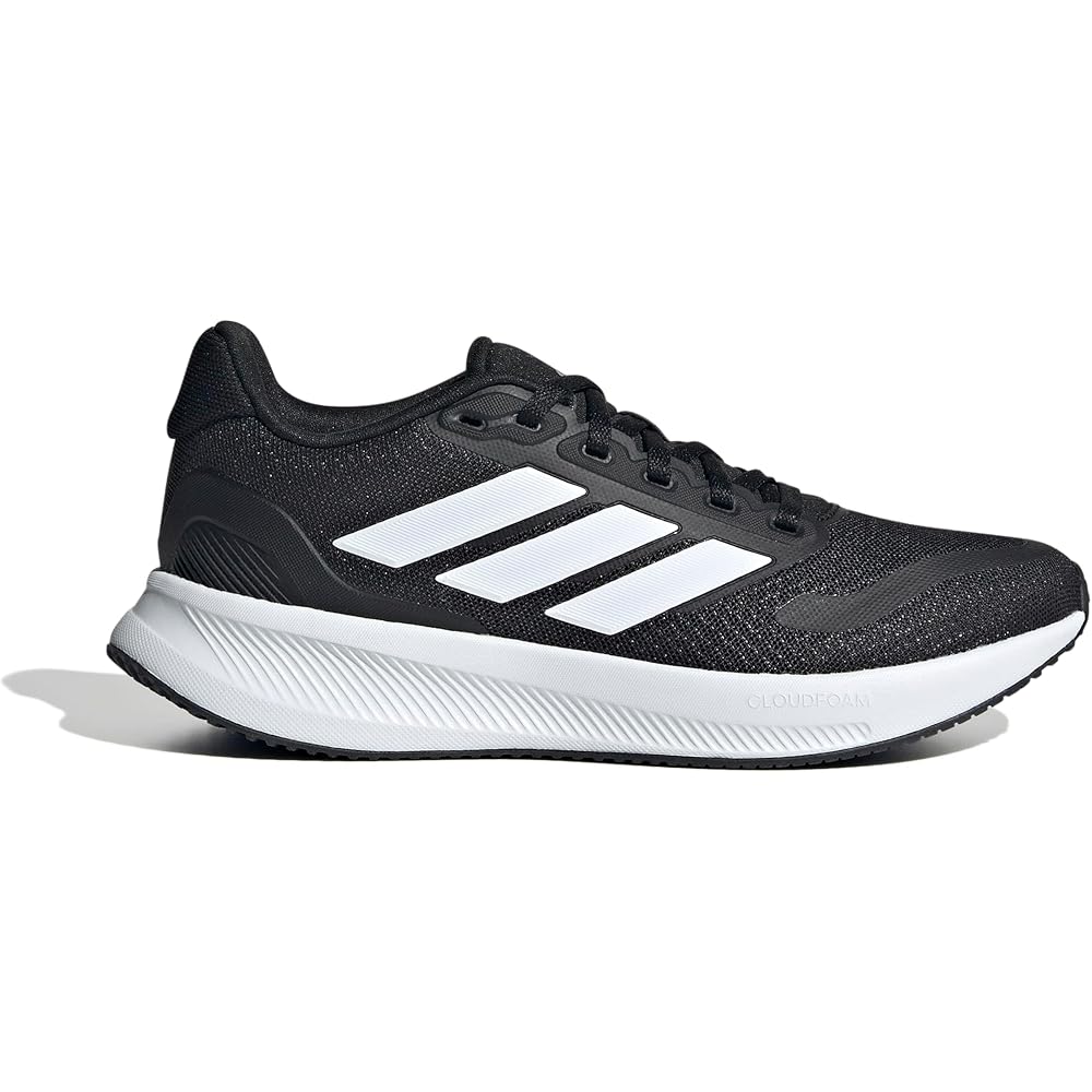 Adidas Corefight 5.0 Kids Sneakers Unisex Black/White 22-25.5cm Footwear Size 23.0 cm