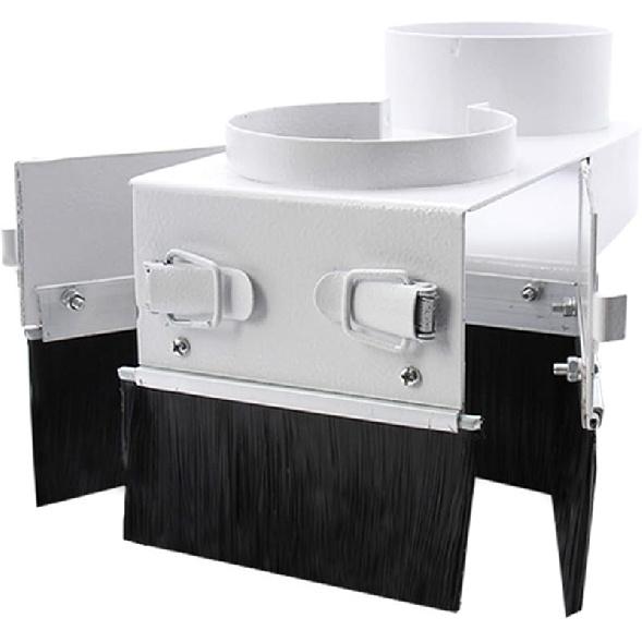 Модернизированный пылезащитный чехол шпинделя для гравировального станка с ЧПУ, диаметр 65 мм-125 мм, пылеуловитель с ЧПУ (Диаметр 80 мм)