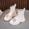 Осенние ботинки для девочки Новая мода Простые детские ботинки Элегантные Нескользящие Ретро ботильоны Мягкие Легкие Классические Кожаные туфли принцессы