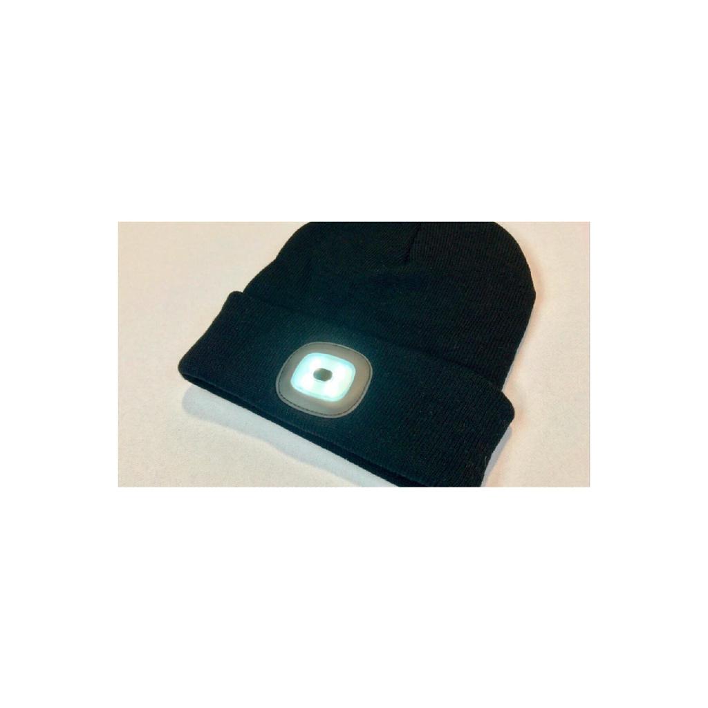 Легкая шапка-бини с X-образной кепкой (черный)