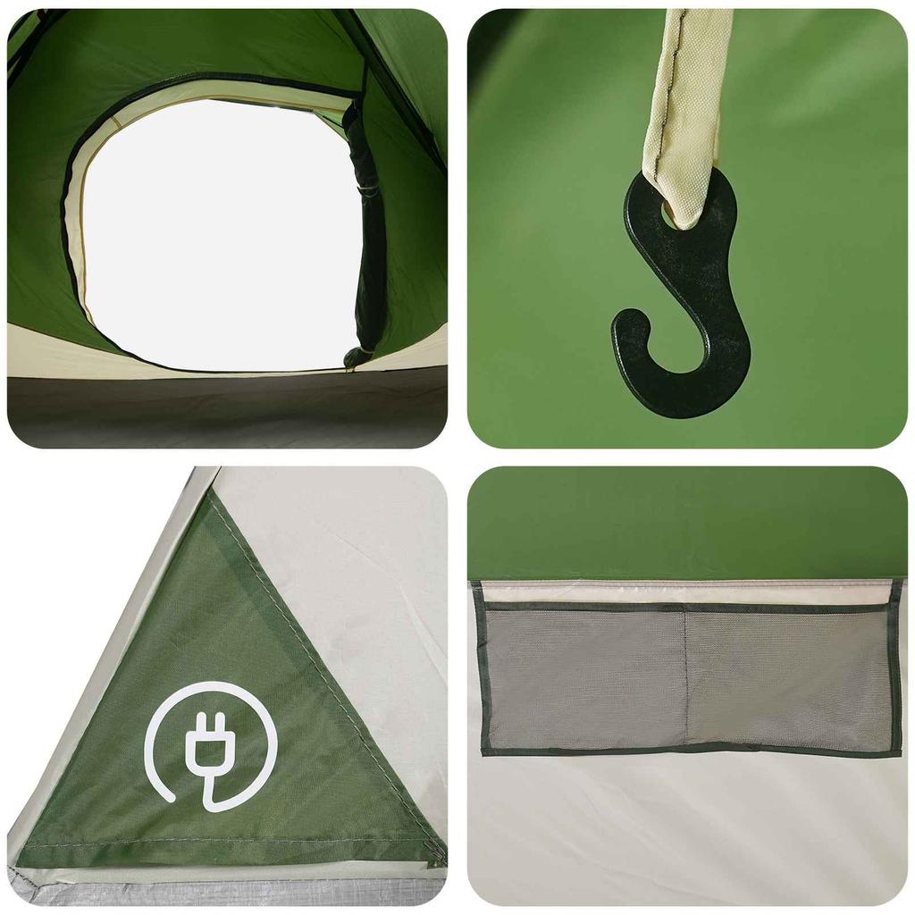 Instant Tent Green 305 x 215 x 140 cm Polyester and Steel