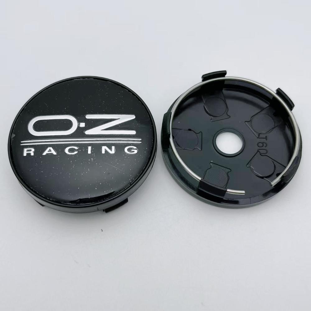 4 шт. 60 мм Центральные колпачки колес автомобиля с логотипом OZ O.Z Racing, значок, колпаки ступицы колеса, автоаксессуары
