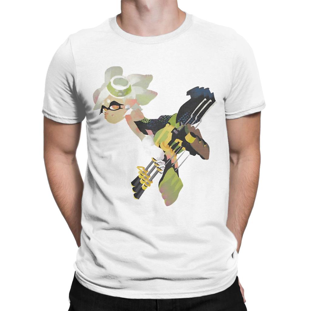 Marie Funny 100 Cotton Tshirt Squid Sisters Tops Tees For Unisex