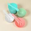 Трехкомпонентный DIY набор для красоты: Миска для смешивания, Палочка для маски, Мерная ложка, Силиконовая кисть и Набор мисок