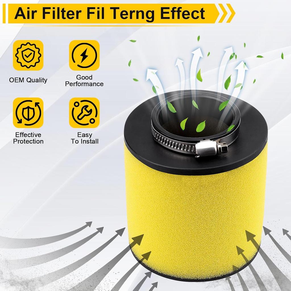 TRX 250 Air Filter Replacement For Honda Recon 250 TRX250 TRX250TE TRX250TM ATV Sportrax 250 TRX250EX TRX250X RECON 250 17254-HM8-000