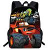 Kids School Backpack Elementary Students - Lightweight Ergonomic Dual-Shoulder Bag With Cartoon Print Breathable Oxford