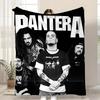 P-Pantera Band Throw Kid-Friendly Flannel Throw Blanket Soft Warm Anti-Static Washable All Season
