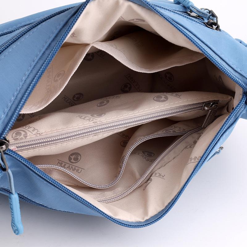 Новая многосекционная наплечная сумка-мессенджер, легкая нейлоновая сумка большой вместимости, сумка для игр