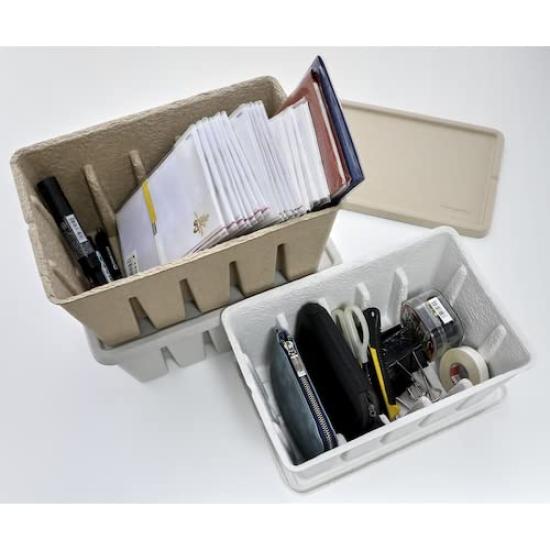 Ящик для инструментов TRUSCO из пульпы M Бежевый Ящик для инструментов PTBM-BE