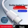 Плетеный кабель Type-C на Type-C мощностью 120 Вт для Apple 15/16 - Быстрая зарядка, совместимость с PD