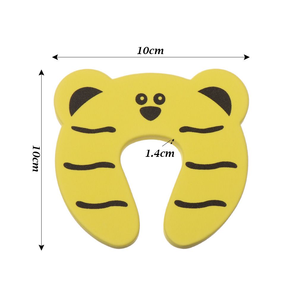 Kitchen Bedroom Soft Kids Cartoon Animal Door Clip Guard Door Stopper Baby Safety Finger Protector
