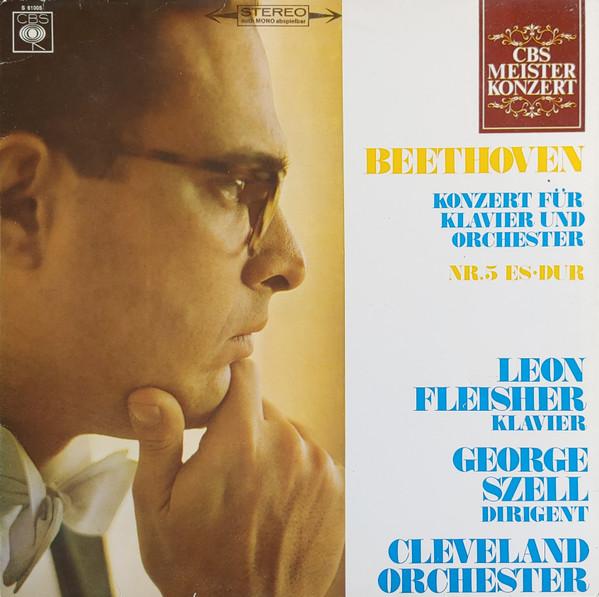 Виниловая пластинка BEETHOVEN / LEON FLEISHER, THE CLEV - Концерт для фортепиано с оркестром № 3 D-moll Op. 37 S61005 CBS Германия Классика Б/у
